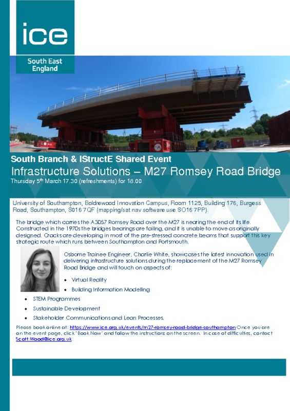 thumbnail of m27 Romsey Road Bridge event