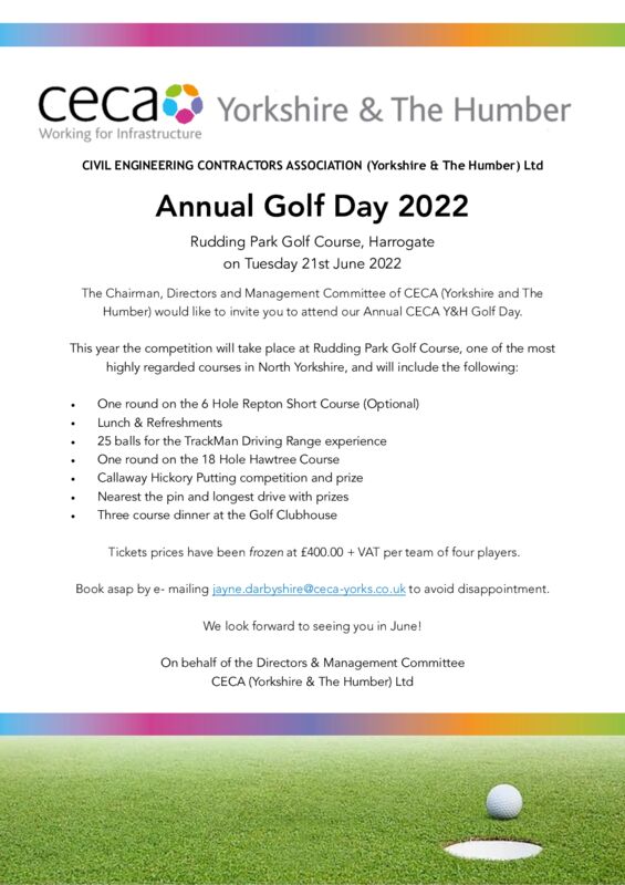 thumbnail of Golf Day Invitation 2022
