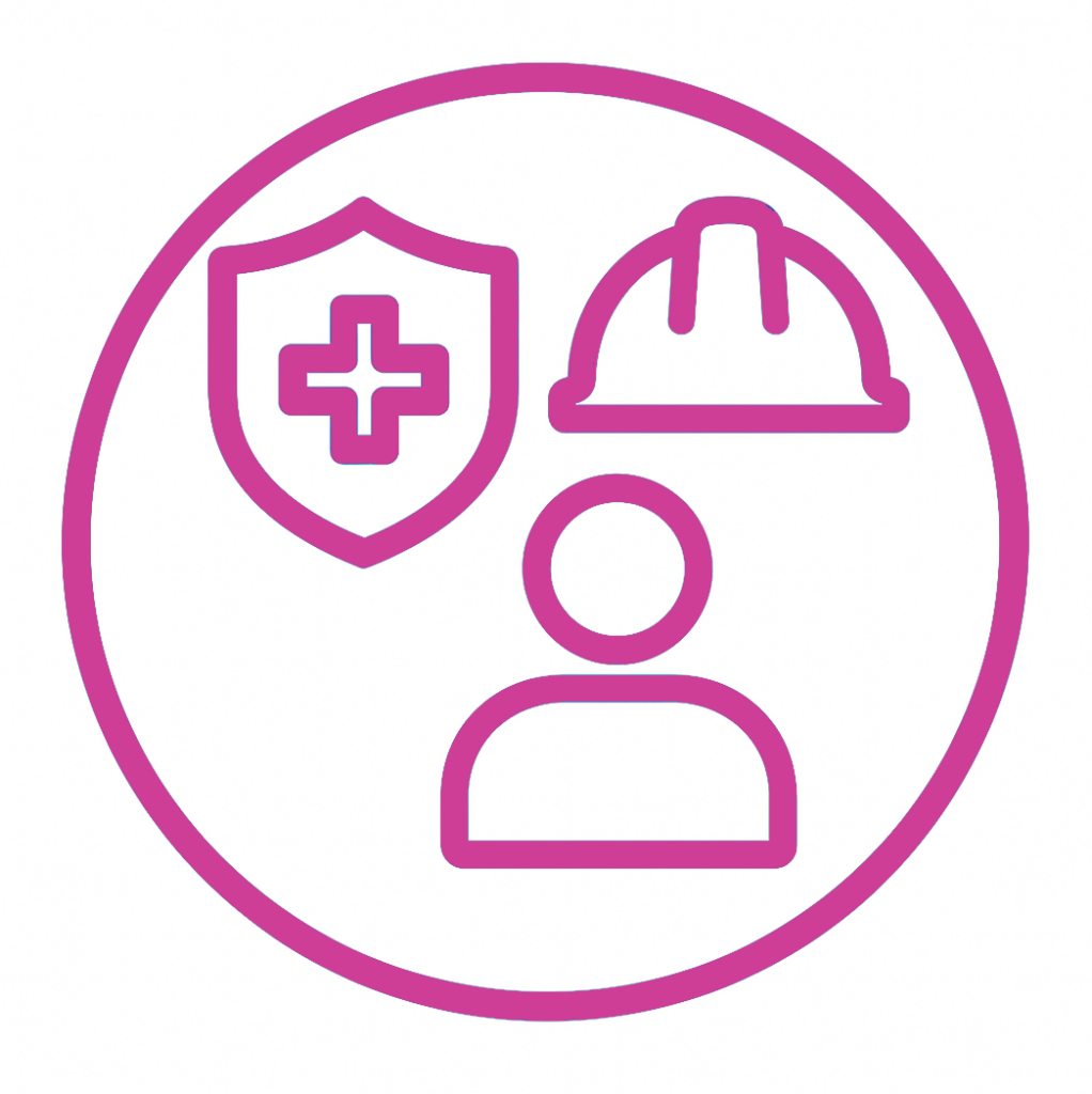 Health Safety Wellbeing icon - CECA
