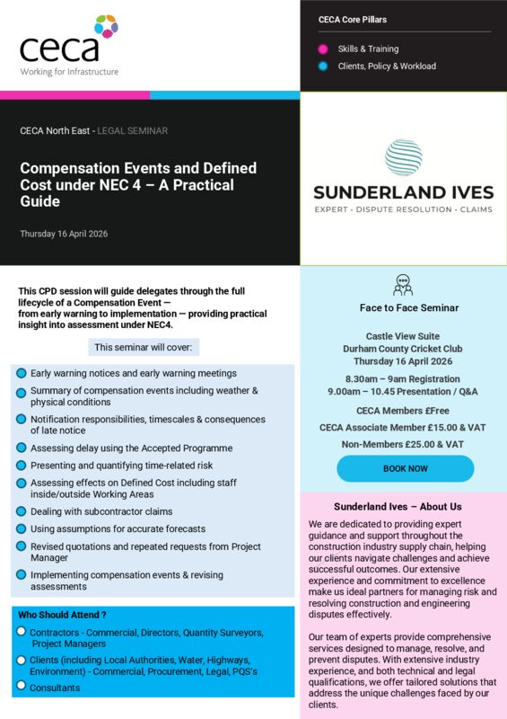 thumbnail of 1) CE’s and Defined Cost Under NEC4